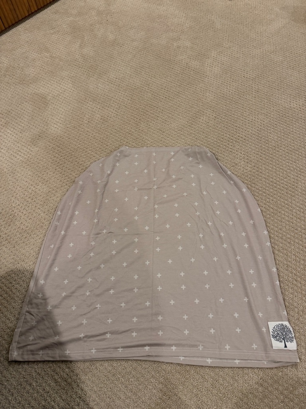 Kids 4-1 Nursing Cover - Taupe Plus Pattern